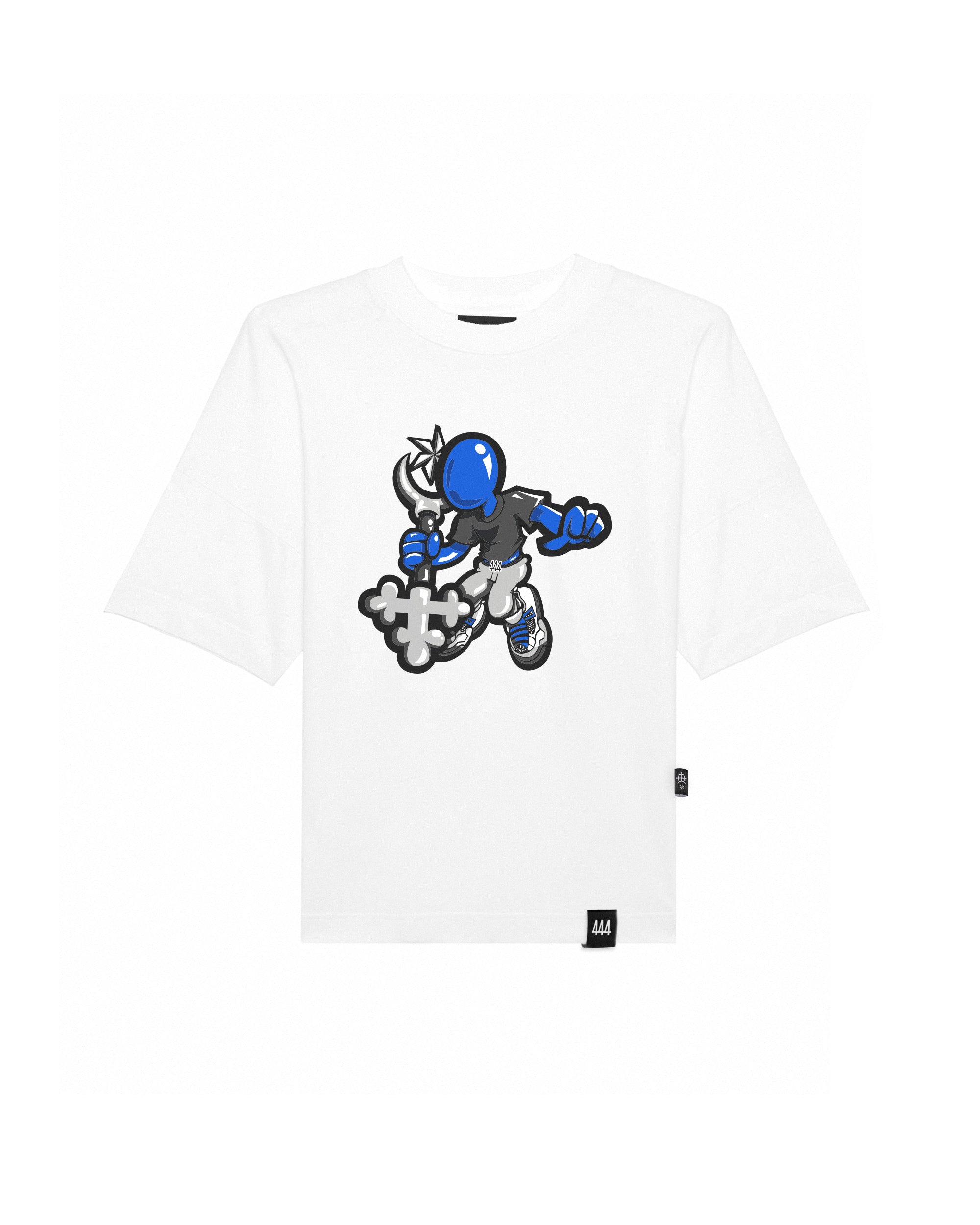 "BLUE BOY" WHITE TEE